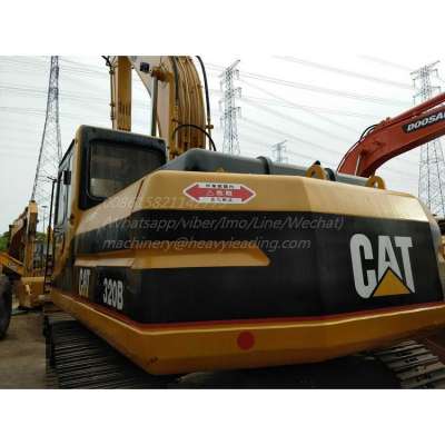 Used caterpillar 320B excavator with good working condition and cat excavator price